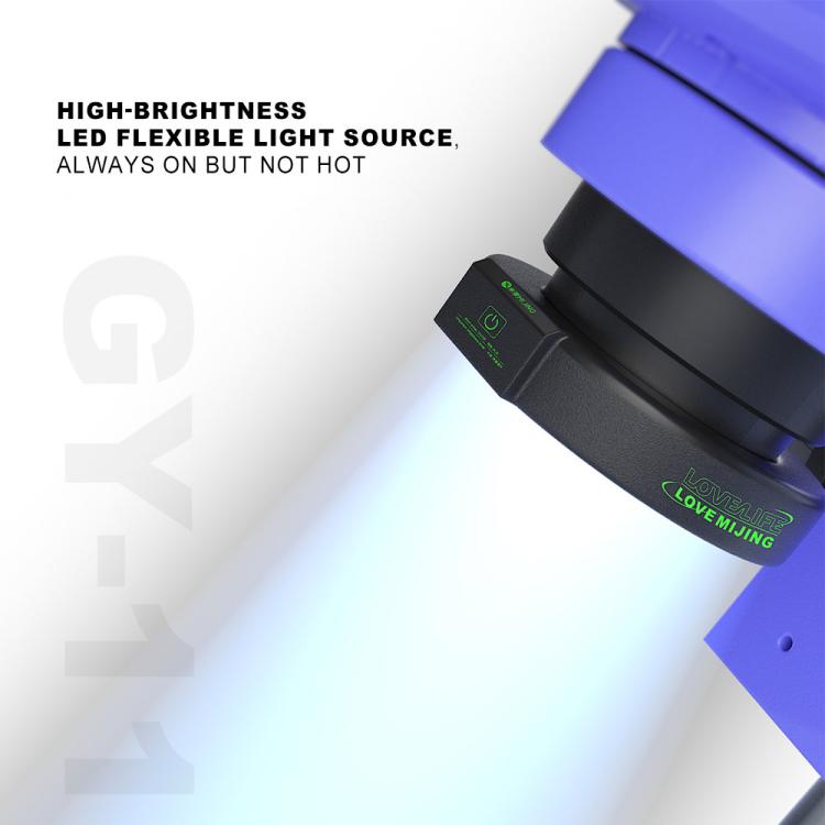 Mijing GY-11 Dust-proof and Smoke-proof Microscope Assisted Touch Ring Light Source - free shipping - PMC TechLife - Order now!