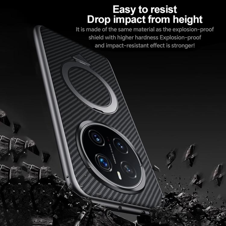 For Honor Magic7 Pro SULADA Kevlar Texture MagSafe Magnetic Holder Phone Case(Blue) - Honor Cases by SULADA | Online Shopping South Africa | PMC TechLife | Buy Now Pay Later Mobicred