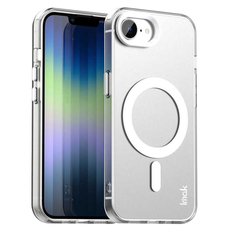For iPhone 16e IMAK Candy Series Shockproof MagSafe Phone Case(White) - iPhone 16e Cases by imak | Online Shopping South Africa | PMC TechLife | Buy Now Pay Later Mobicred