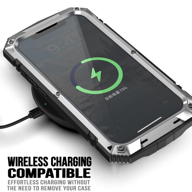 For iPhone 16e IP68 Waterproof Dustproof Shockproof Phone Case(Silver) - iPhone 16e Cases by PMC TechLife | Online Shopping South Africa | PMC TechLife | Buy Now Pay Later Mobicred