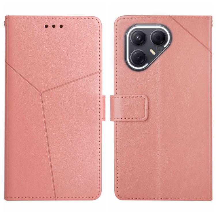 For Tecno Pova 7 Ultra 5G Y-shaped Pattern Flip Leather Phone Case(Pink) - free shipping - PMC TechLife - Order now!