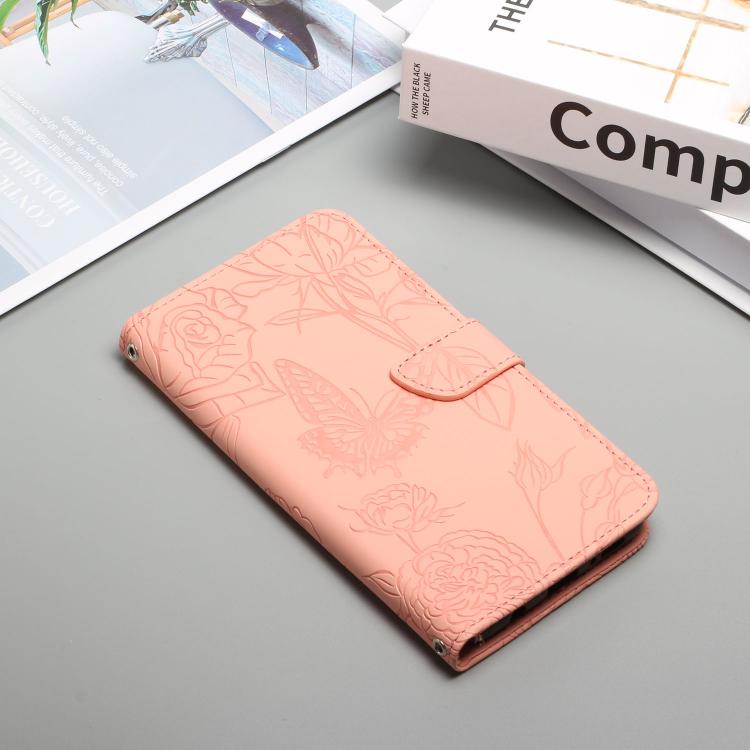 For Tecno Spark 40C Skin Feel Butterfly Embossed Flip Leather Phone Case(Pink) - free shipping - PMC TechLife - Order now!