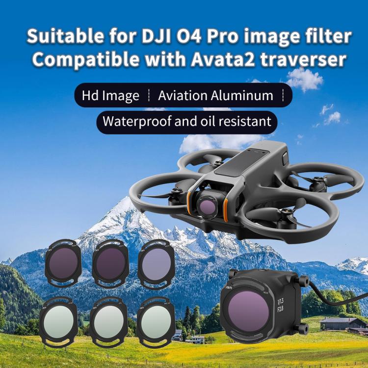 For DJI O4 Air Unit Pro / Avata 2 JSR YB Series Camera Lens Filter, Filter:STAR - free shipping - PMC TechLife - Order now!