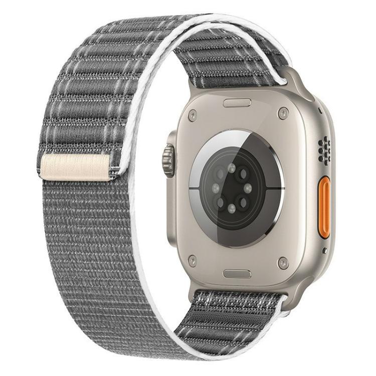 For Apple Watch 46mm / 49mm / 45mm / 44mm Kalebol Ocean Wave Nylon Strap(Grey) - Watch Bands by Kalebol | Online Shopping South Africa | PMC TechLife | Buy Now Pay Later Mobicred