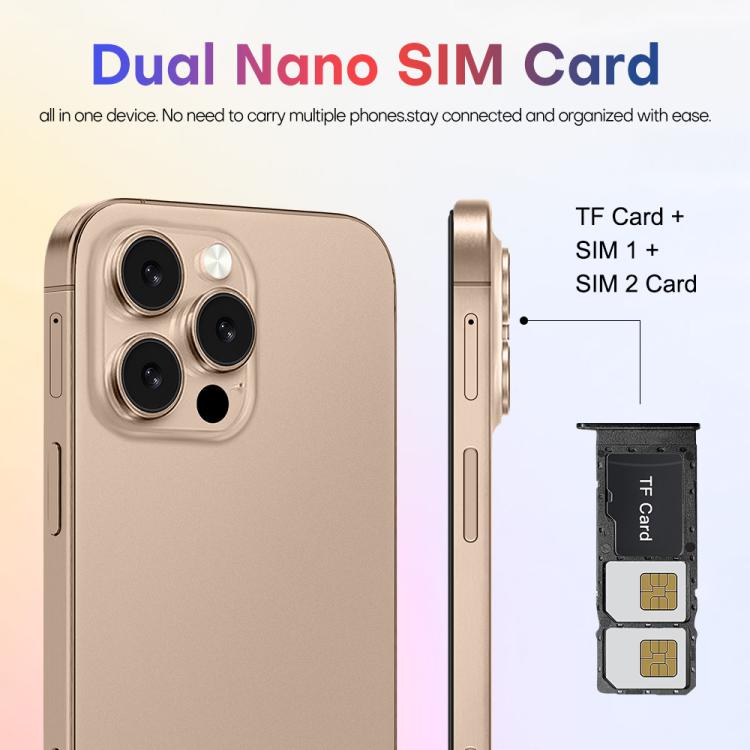 A88 / i16 Pro Max, 2GB+16GB, 6.6 inch Android 8.1 MTK6580A Quad Core, OTG, Network: 3G, Dual SIM, Plug:EU Plug(Titanium Grey) - free shipping - PMc TechLife - Order now!