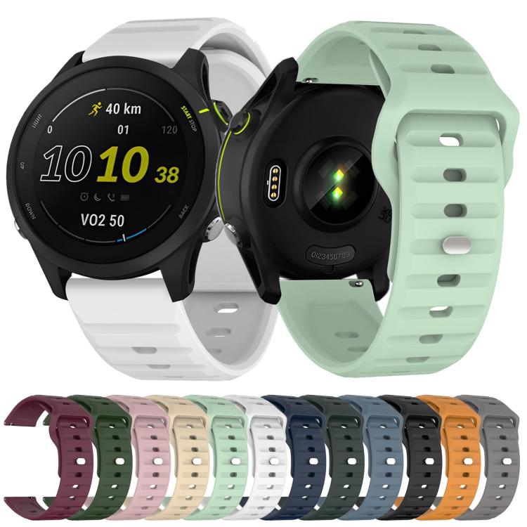 20mm Kalebol Wave Pattern Studded Buckle Silicone Watch Band(Army Green) - free shipping - PMc TechLife - Order now!