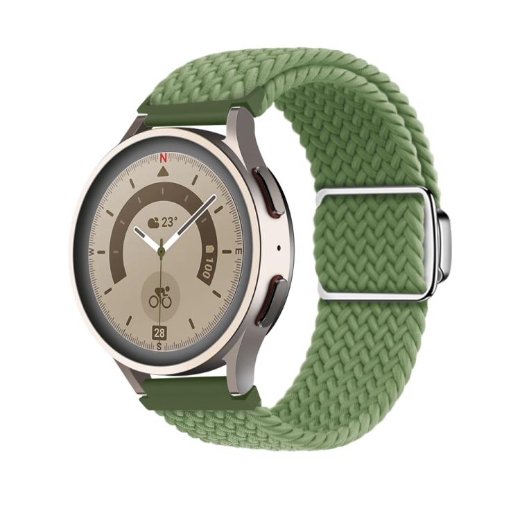 22mm Kalebol Nylon Braided Loop Magnetic Buckle Watch Band(Cactus) - free shipping - PMc TechLife - Order now!