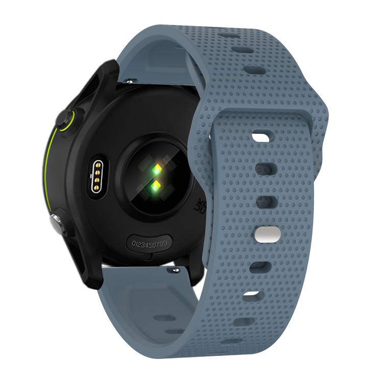 22mm Kalebol Dot Studded Buckle Silicone Watch Band(Navy Blue) - 22mm Bands by Kalebol | Online Shopping South Africa | PMc TechLife | Buy Now Pay Later Mobicred