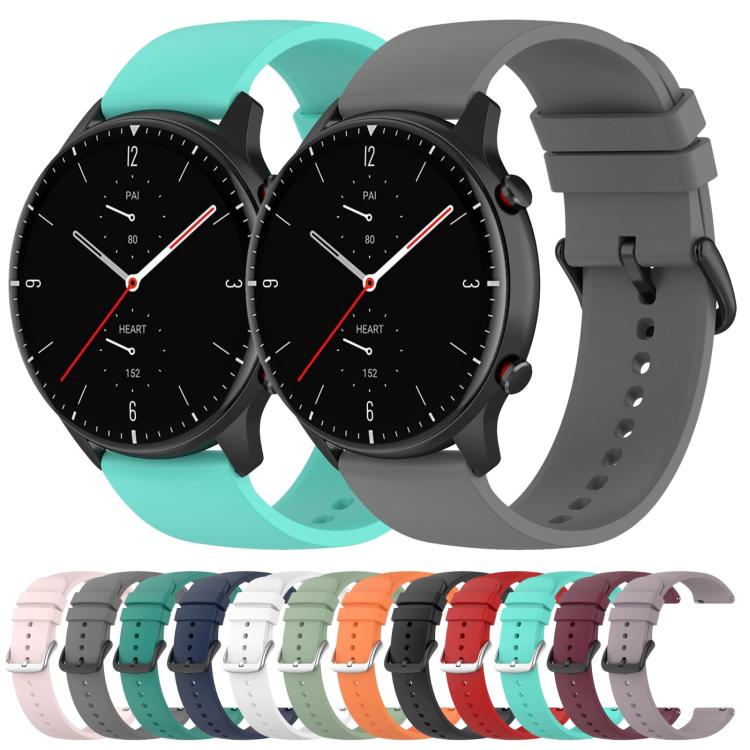 20mm Kalebol Round Tail Silicone Watch Band(Pine Green) - 20mm Bands by Kalebol | Online Shopping South Africa | PMc TechLife | Buy Now Pay Later Mobicred