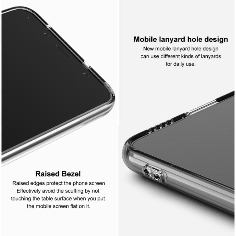 For iPhone 16e imak UX-5 Series Super Slim Transparent Shockproof TPU Protective Case(Transparent) - free shipping - PMc TechLife - Order now!