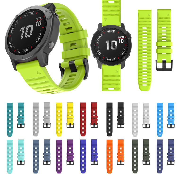 For Garmin QuickFit 22mm Kalebol Concave Texture Silicone Watch Band(White) - free shipping - PMc TechLife - Order now!