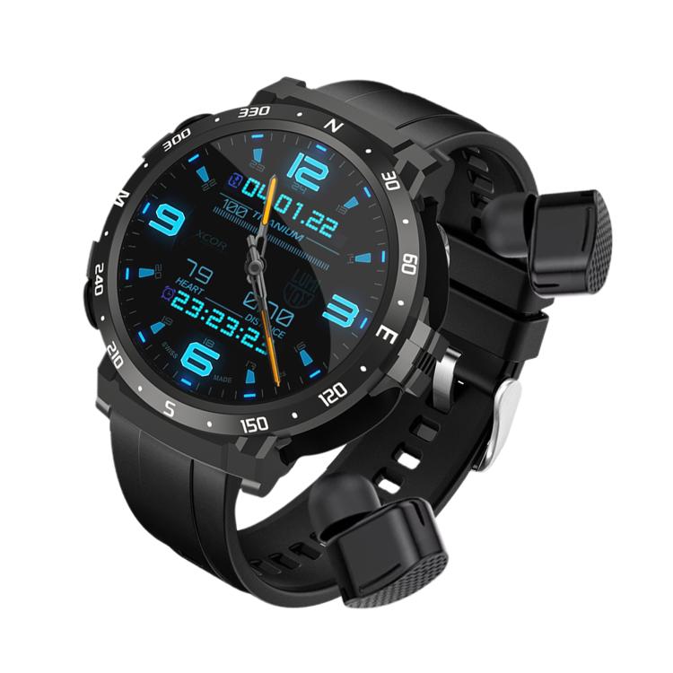 Q10 Dual-mode Bluetooth Headphones Smart Watch,1.52 inch, Support Bluetooth Call / Heart Rate(Black) - free shipping - PMC TechLife - Order now!