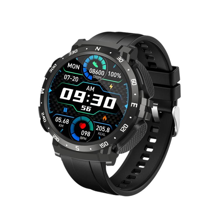 Q10 Dual-mode Bluetooth Headphones Smart Watch,1.52 inch, Support Bluetooth Call / Heart Rate(Black) - free shipping - PMC TechLife - Order now!