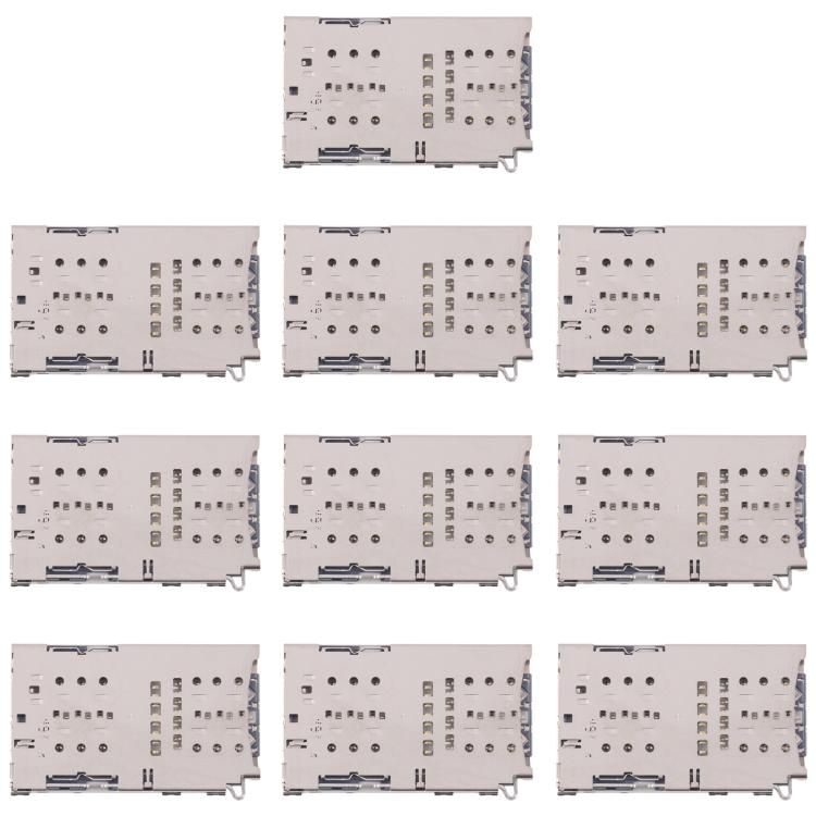 For Galaxy S8+ SM-G955 10pcs Original SIM + Micro SD Card Reader - free shipping - PMc TechLife - Order now!