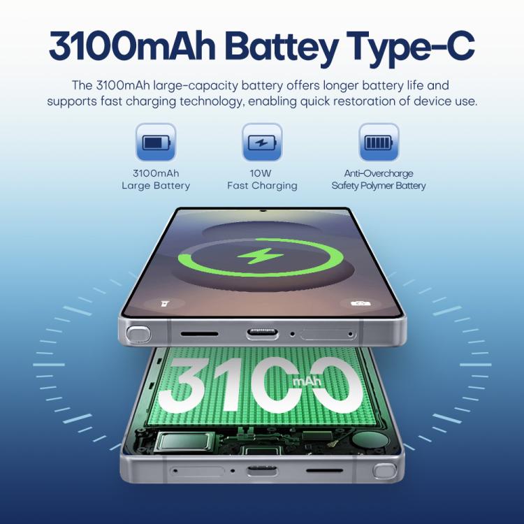 F10 / S25 Ultra, 2GB+16GB, 6.75 inch Android 8.1 MTK6753 Octa Core, Network: 3G, Dual SIM, Plug:AU Plug(Titanium Blue) - free shipping - PMc TechLife - Order now!