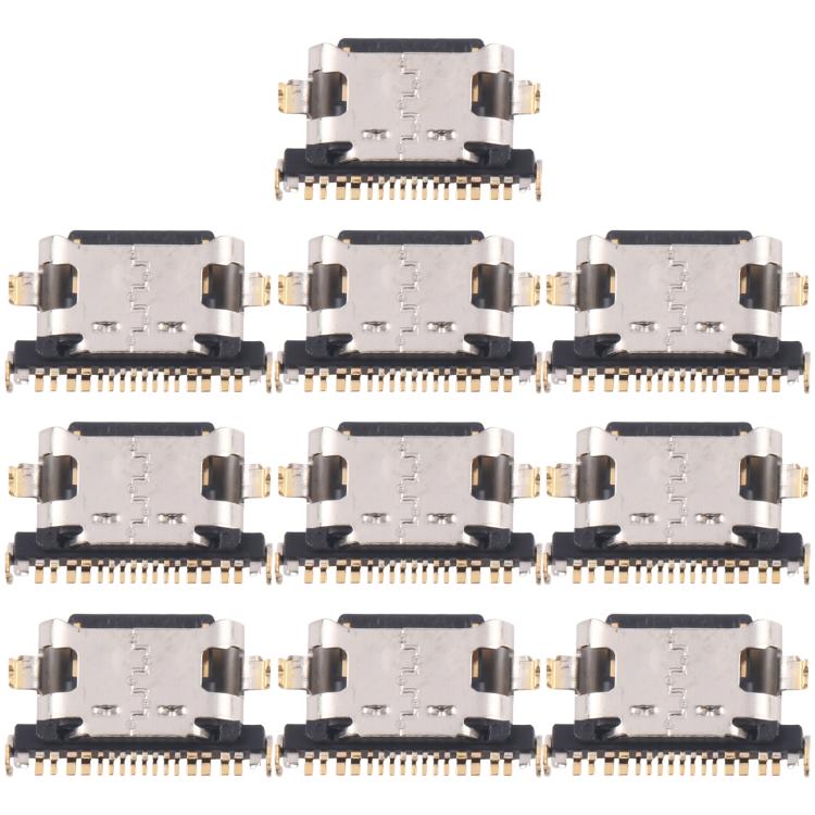For vivo Y300 5G 10pcs Original Charging Port Connector - Single Tail Connector by PMc TechLife | Online Shopping South Africa | PMc TechLife | Buy Now Pay Later Mobicred