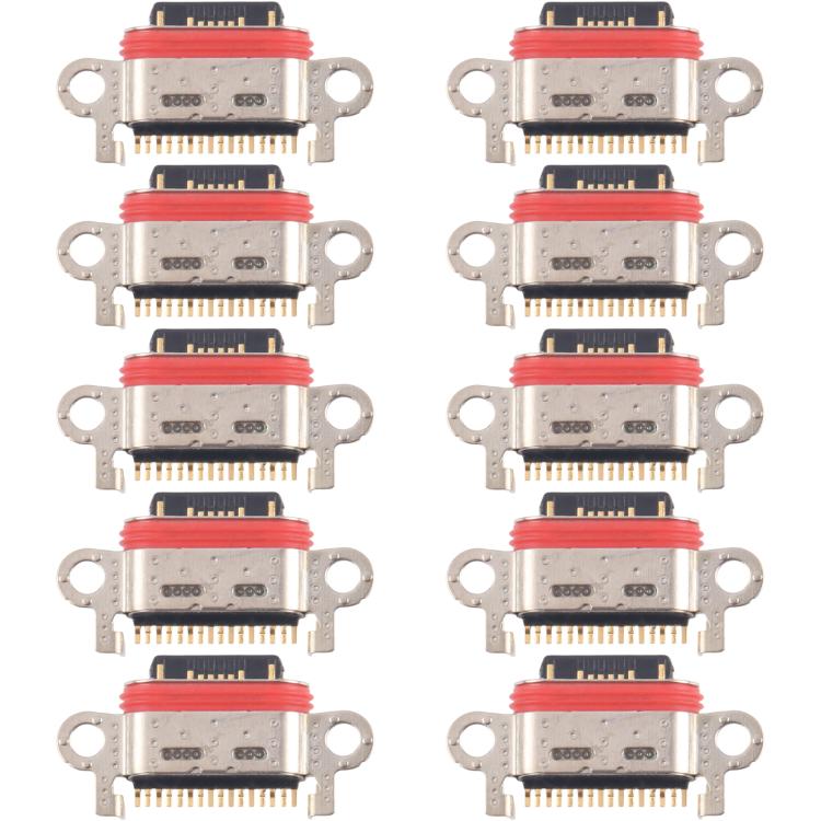 For OnePlus Nord 2 5G 10pcs Original Charging Port Connector - Tail Connector by PMc TechLife | Online Shopping South Africa | PMc TechLife | Buy Now Pay Later Mobicred