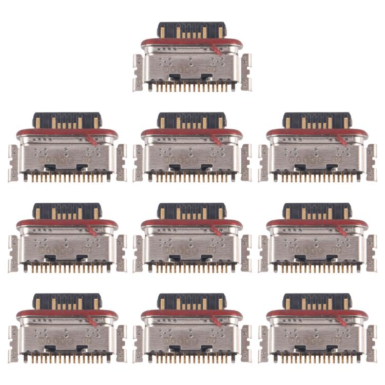 For Xiaomi Redmi Note 12 Turbo 10pcs Original Charging Port Connector - Tail Connector by PMc TechLife | Online Shopping South Africa | PMc TechLife | Buy Now Pay Later Mobicred