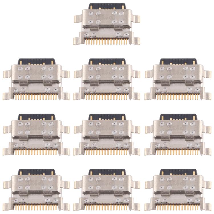 For Motorola Moto G82 10pcs Original Charging Port Connector - Others by PMc TechLife | Online Shopping South Africa | PMc TechLife | Buy Now Pay Later Mobicred
