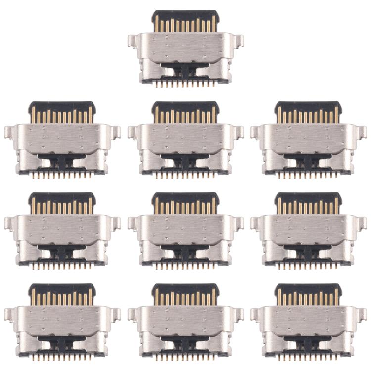 For Motorola Moto G60 10pcs Original Charging Port Connector - Others by PMc TechLife | Online Shopping South Africa | PMc TechLife | Buy Now Pay Later Mobicred