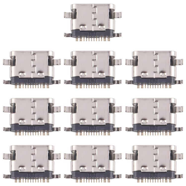 10pcs Original 12 Pin Charging Port Connector, Model:Middle Pin Position - Single Tail Connector by PMc TechLife | Online Shopping South Africa | PMc TechLife | Buy Now Pay Later Mobicred