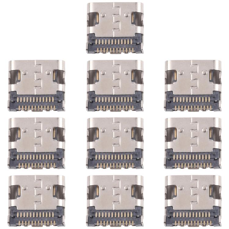 10pcs Original 12 Pin Charging Port Connector, Model:Four-pin Contacts - Single Tail Connector by PMc TechLife | Online Shopping South Africa | PMc TechLife | Buy Now Pay Later Mobicred