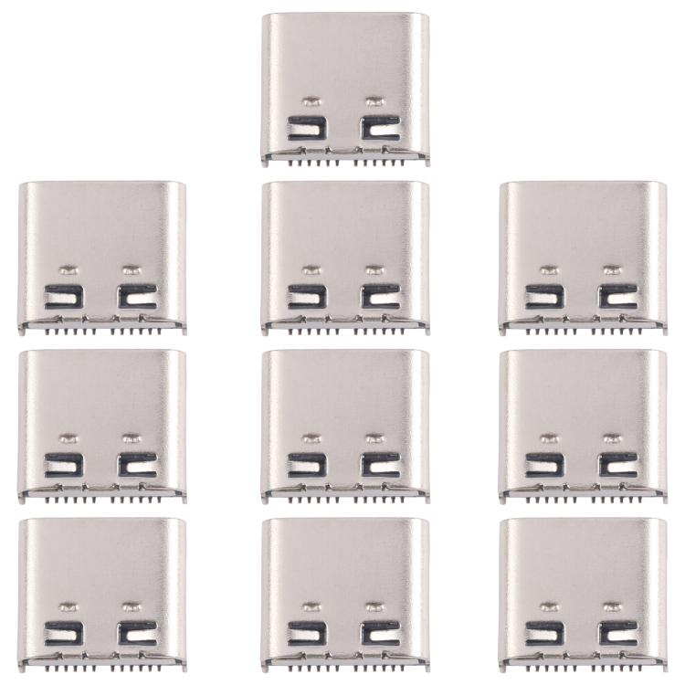 10pcs Original 12 Pin Charging Port Connector, Model:Dual-row Pin - Single Tail Connector by PMc TechLife | Online Shopping South Africa | PMc TechLife | Buy Now Pay Later Mobicred