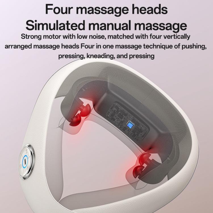 Yesido MG14 Heat Therapy Electric Neck Massager(White) - free shipping - PMC TechLife - Order now!