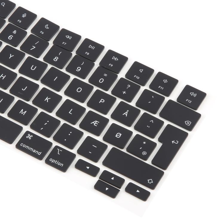 For MacBook A2442 A2485 A2779 A2780 A2991 A2992 A2918 UK Big Enter Version Keycaps, Language:Denmark - free shipping - PMc TechLife - Order now!