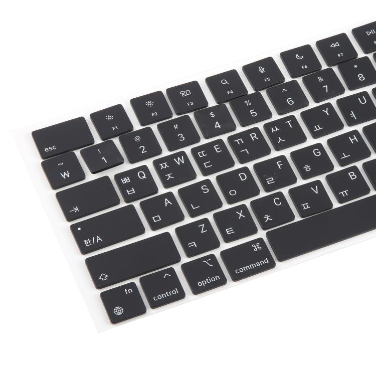 For MacBook A2442 A2485 A2779 A2780 A2991 A2992 A2918 10pcs US Small Enter Version Keycaps, Language:Korean - free shipping - PMc TechLife - Order now!