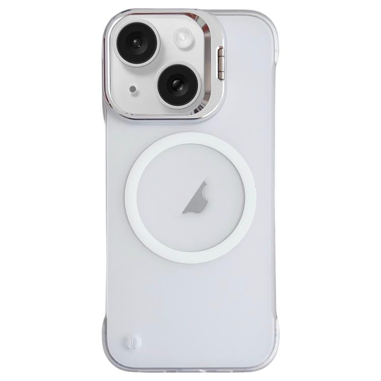 For iPhone 14 / 13 Ultra-thin Transparent MagSafe Magnetic Frameless Lens Holder Phone Case - free shipping - PMC TechLife - Order now!