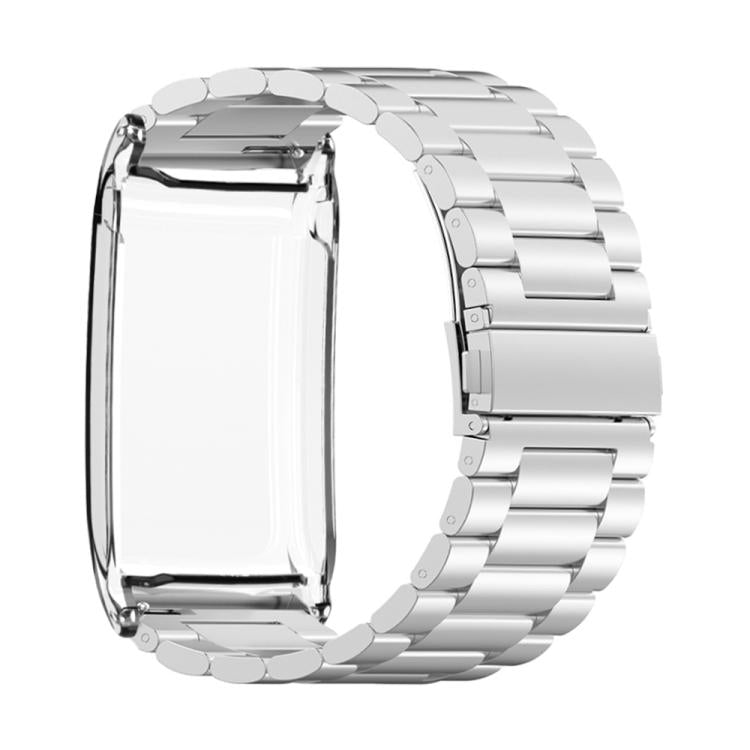 For WHOOP 4.0 Three Beads Solid Metal Watch Band(Silver) - free shipping - PMC TechLife - Order now!