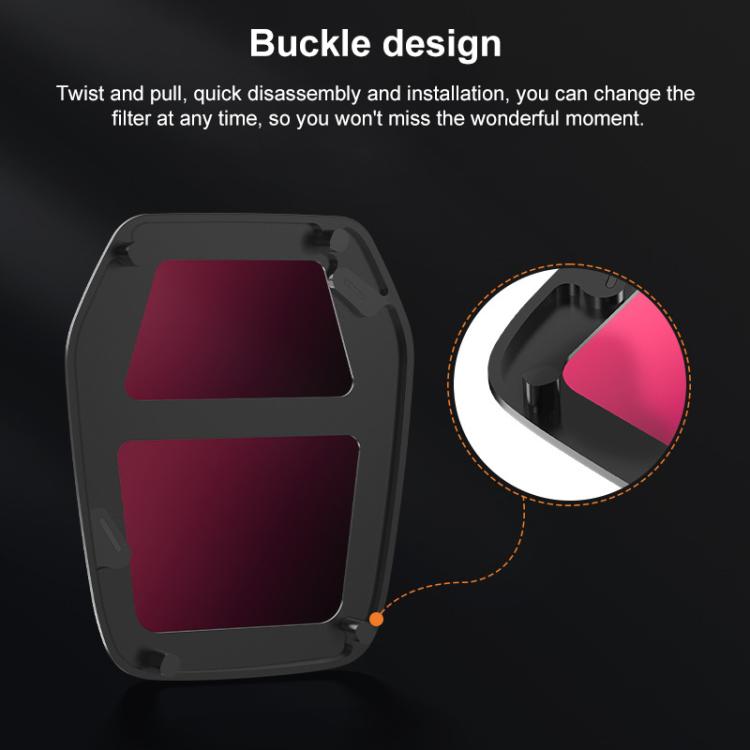 For DJI Air 3S BRDRC Camera Lens Filter, Filter:NIGHT - free shipping - PMC TechLife - Order now!