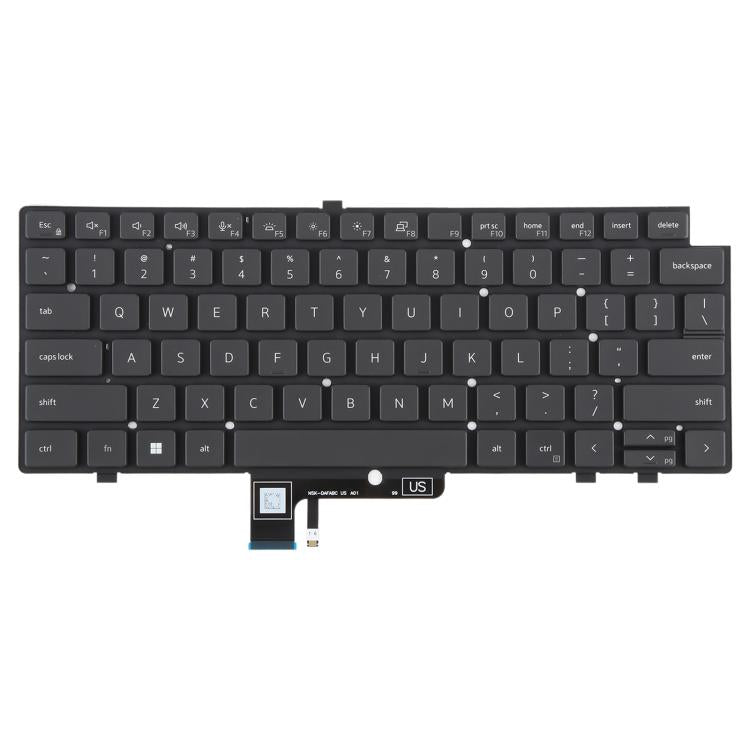 US Version Backlit Laptop Keyboard for Dell Latitude 7340 7440 7640(Black) - free shipping - PMC TechLife - Order now!
