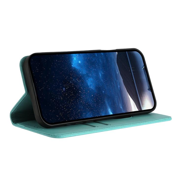 For iPhone 17 Pro Strong Magnetic Frosted Flip Leather Phone Case(Light Blue) - free shipping - PMc TechLife - Order now!