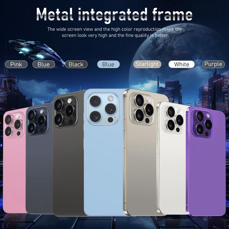 I16 Pro Max / VD1, 3GB+32GB, 6.8 inch Android 10 MTK6753 Octa Core, Network: 4G, Dual SIM, Plug:AU Plug(Blue) - free shipping - PMc TechLife - Order now!