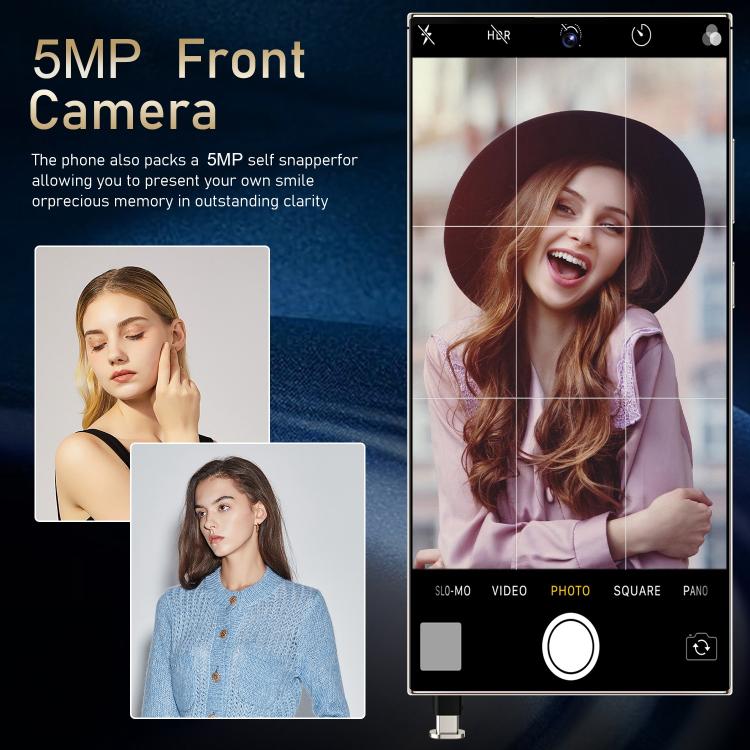 S24 Ultra / S7, 4GB+128GB, 6.75 inch Android 10 MTK6750 Octa Core, Network: 4G, Dual SIM, Plug:EU Plug(Gold) - free shipping - PMc TechLife - Order now!