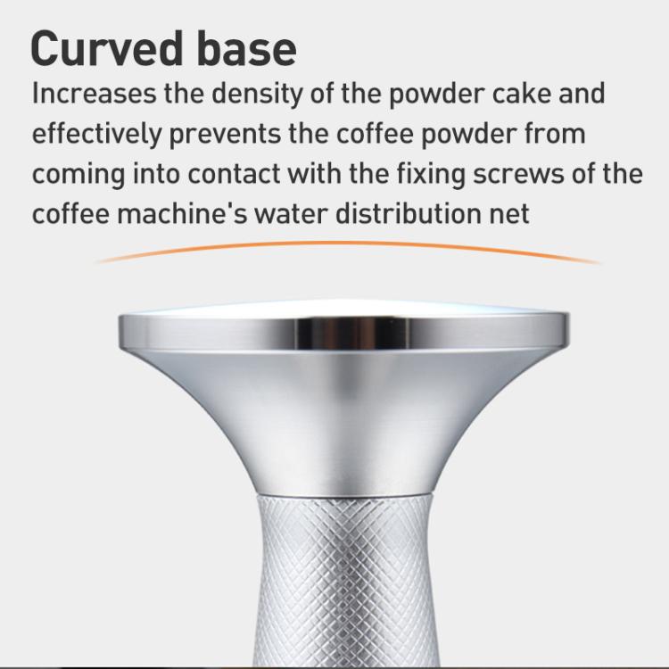 58.3mm Mesh Texture with Needle Coffee Powder Pressing Hammer Stainless Steel Cloth Powder(Black) - free shipping - PMC TechLife - Order now!