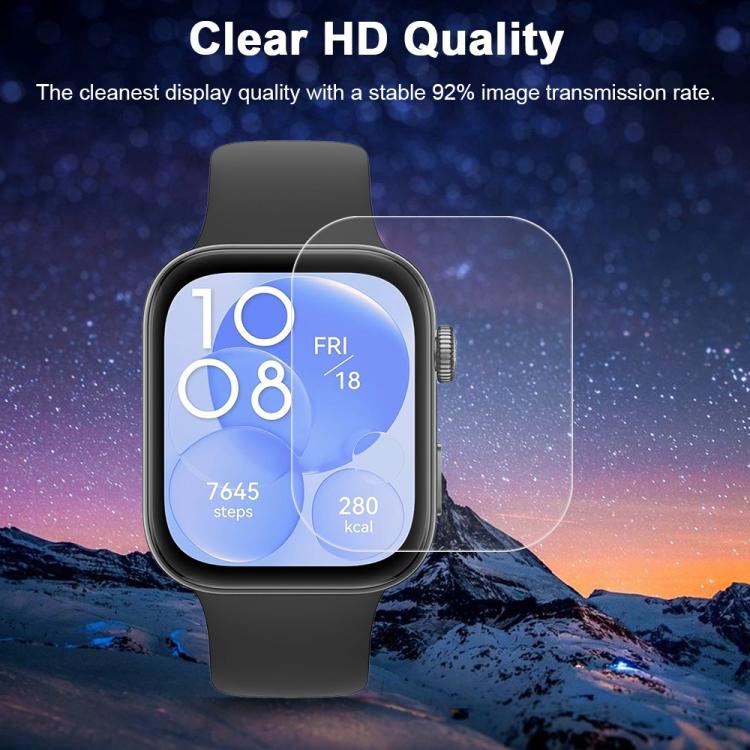 For Huawei Watch Fit 3 5pcs xDfind Soft Hydrogel Film Full Cover Front Protector - free shipping - PMc TechLife - Order now!