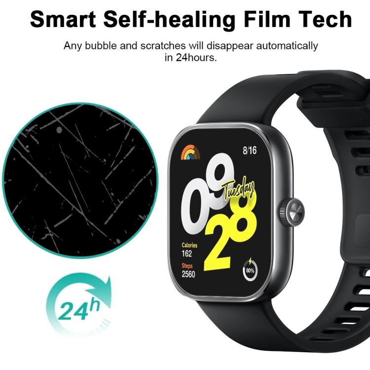 For Xiaomi Redmi Watch 4 5pcs xDfind Soft Hydrogel Film Full Cover Front Protector - free shipping - PMc TechLife - Order now!