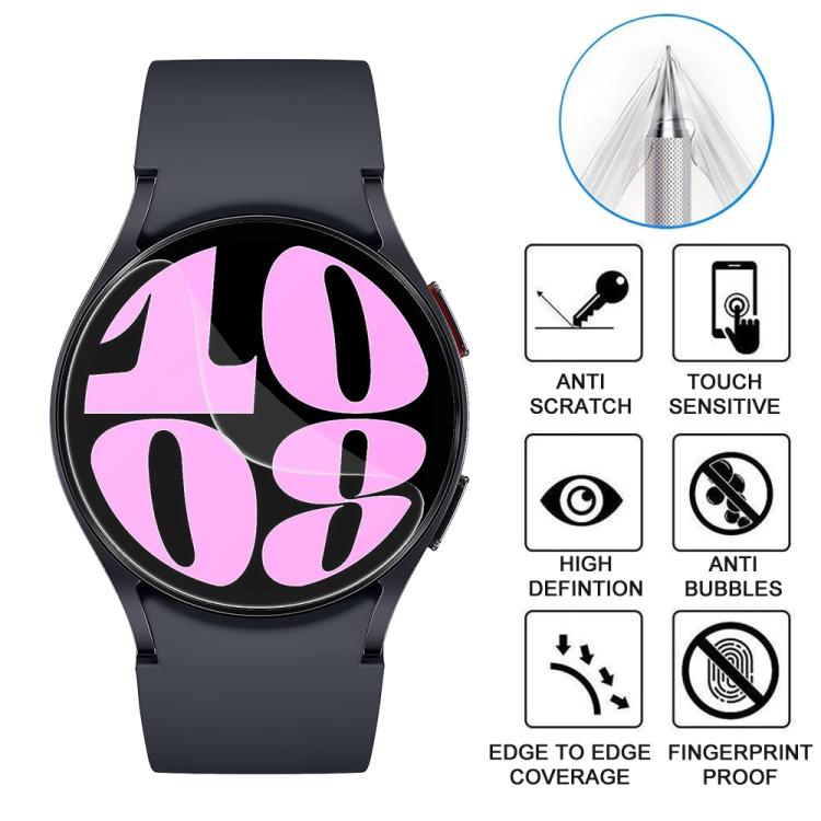 For Samsung Galaxy Watch6 40mm 5pcs xDfind Soft Hydrogel Film Full Cover Front Protector - free shipping - PMc TechLife - Order now!