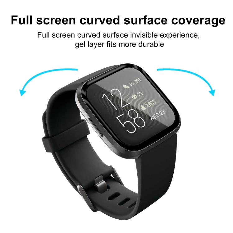 For Fitbit Versa 2 2pcs xDfind Curved 3D Composite Material Soft Film Screen Protector - free shipping - PMc TechLife - Order now!