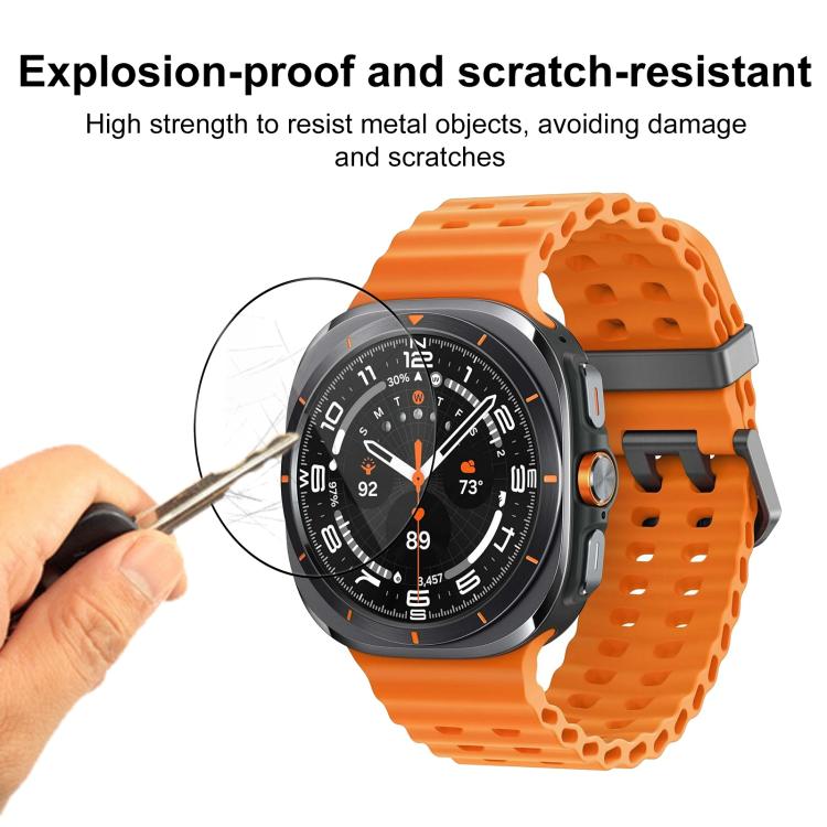 For Samsung Galaxy Watch Ultra / Ultra 2025 2pcs xDfind Curved 3D Composite Material Soft Film Screen Protector - free shipping - PMc TechLife - Order now!