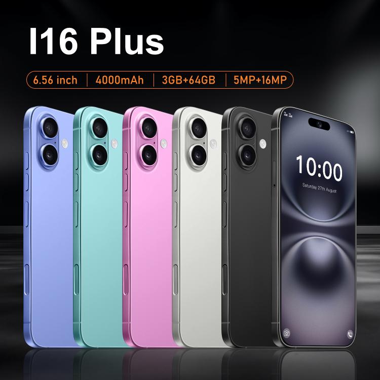 I16 Plus / RAi5, 3GB+64GB, 6.56 inch Android 10 MTK6739 Quad Core, Network: 4G, Dual SIM, Plug:UK Plug(Green) - free shipping - PMc TechLife - Order now!