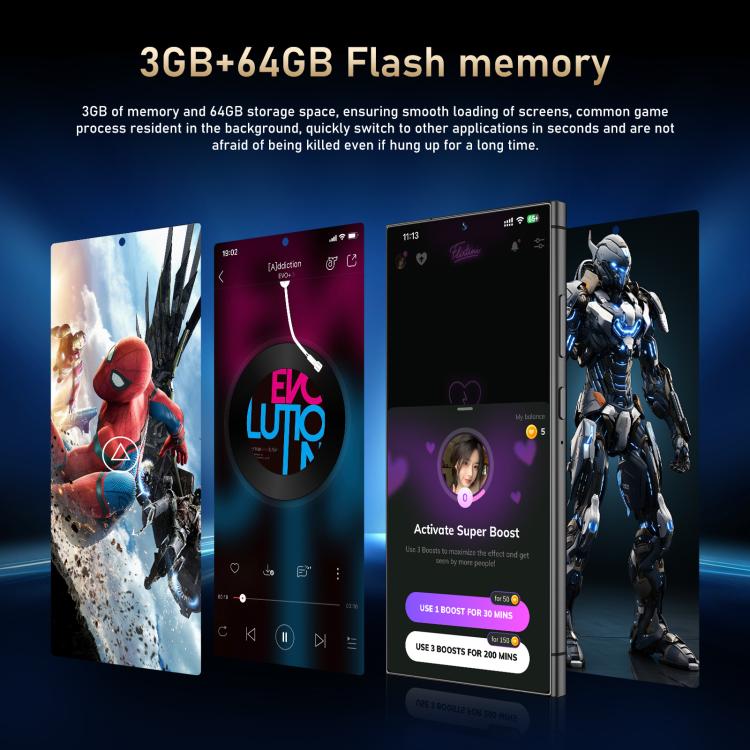 C24 Pro / S3-3, 3GB+64GB, 6.56 inch Android 10 MTK6739 Quad Core, Network: 4G, Dual SIM, Plug:UK Plug(Black) - free shipping - PMc TechLife - Order now!