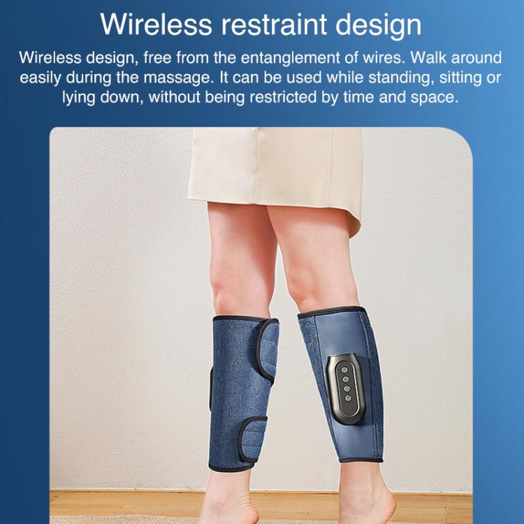 WG-JB-701 Home Portable Airbag Heating Leg Massager, Style:Remote Control Version Dual - free shipping - PMC TechLife - Order now!