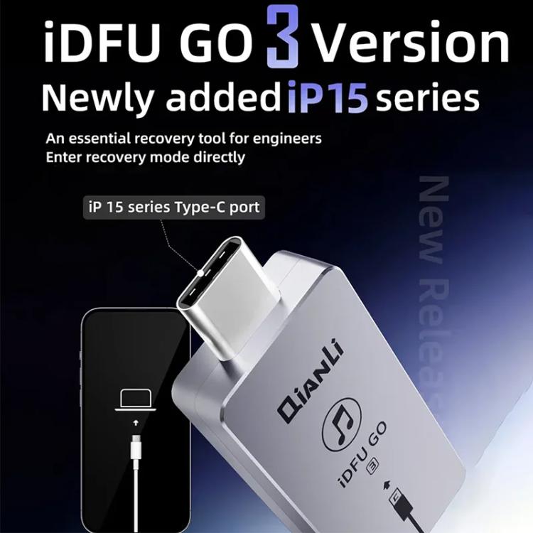 QianLi IDFU GO 3 Recovery Adapter for iPhone 15 Series - free shipping - PMC TechLife - Order now!