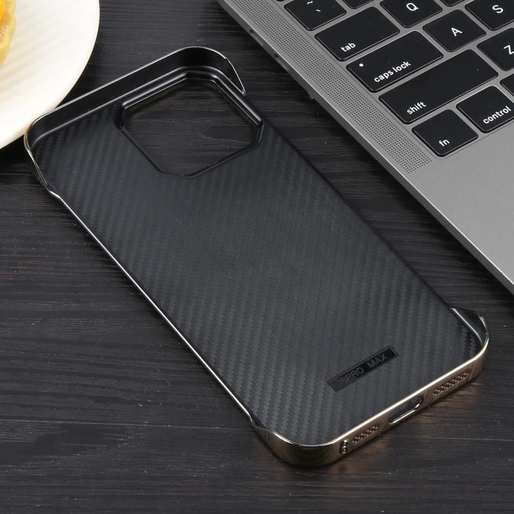 For iPhone 14 Pro Max Electroplating Frameless Frosted Anti-Glare PC MagSafe Phone Case(Desert Gold) - free shipping - PMC TechLife - Order now!