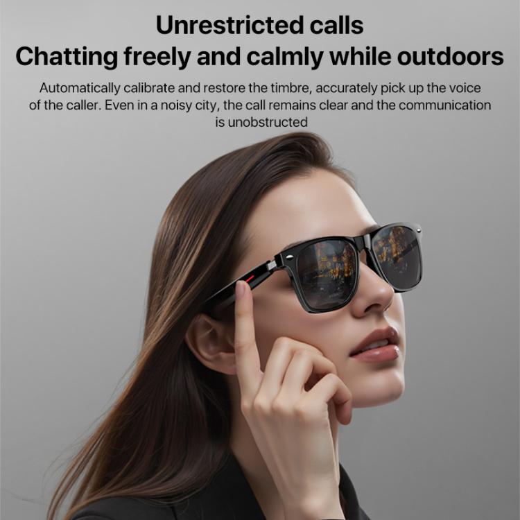Yesido IO35 Smart Music Glasses IP54 Waterproof Support BT Call(Black) - free shipping - PMC TechLife - Order now!