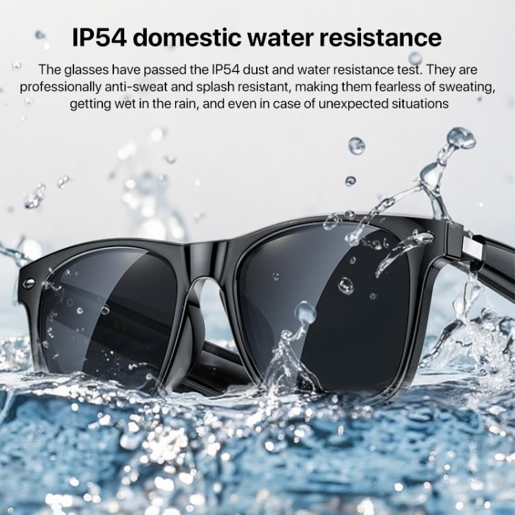 Yesido IO35 Smart Music Glasses IP54 Waterproof Support BT Call(Black) - free shipping - PMC TechLife - Order now!